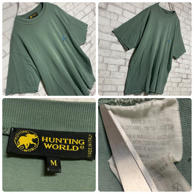 HUNTING WORLD(ハンティングワールド)の【イタリア製】 HUNTING WORLD ハンティングワールド/Tシャツ メンズのトップス(Tシャツ/カットソー(半袖/袖なし))の商品写真