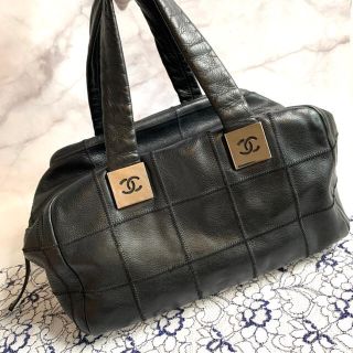 シャネル(CHANEL)のCHANEL シャネル チョコバー ボストン バッグ トートバッグ マトラッセ(ボストンバッグ)