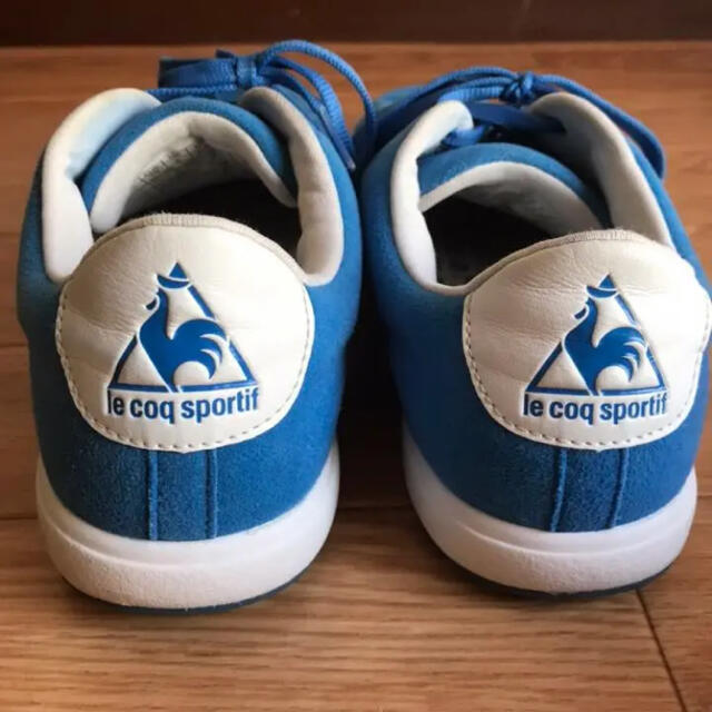 le coq sportif(ルコックスポルティフ)のルコックスポルティフ　ブルーのスニーカー 23.0cm レディースの靴/シューズ(スニーカー)の商品写真