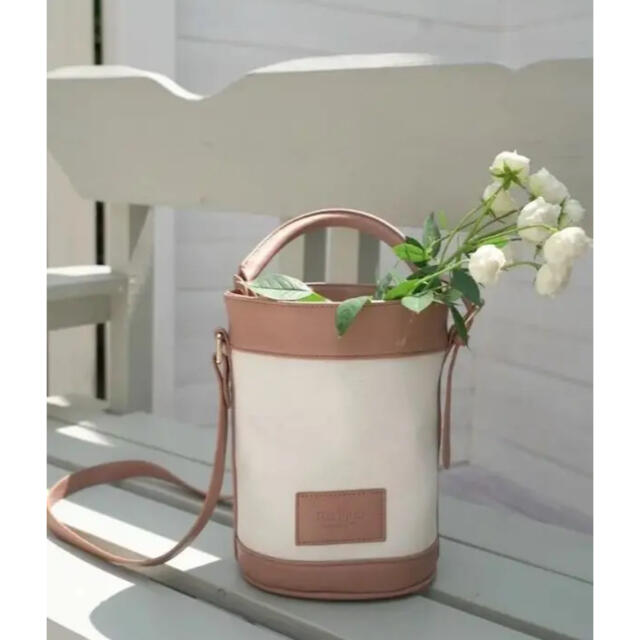 herlipto canvas bucket bag