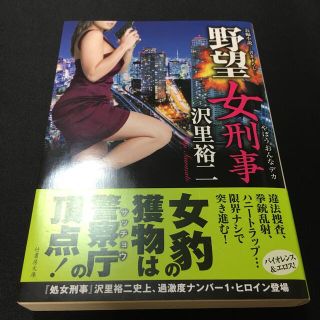 野望女刑事 長編小説(文学/小説)