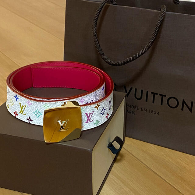 LOUIS VUITTON(ルイヴィトン)のルイヴィトン　マルチカラーベルト レディースのファッション小物(ベルト)の商品写真