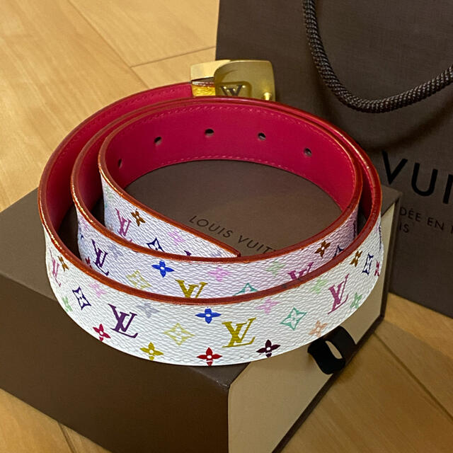 LOUIS VUITTON(ルイヴィトン)のルイヴィトン　マルチカラーベルト レディースのファッション小物(ベルト)の商品写真