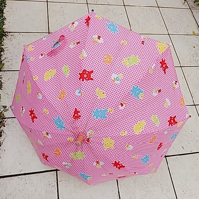 ミキハウス 傘 ピンク miki house キッズ/ベビー/マタニティのこども用ファッション小物(傘)の商品写真