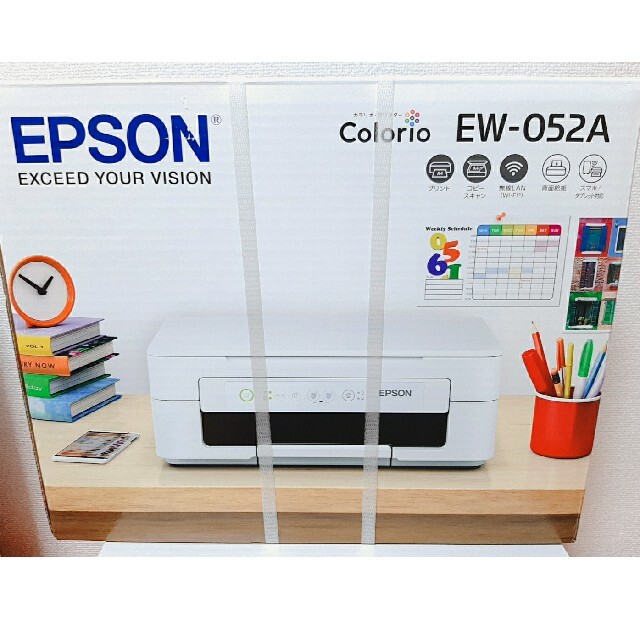 EPSON　エプソン プリンター インクジェット複合機 カラリオ EW-052A