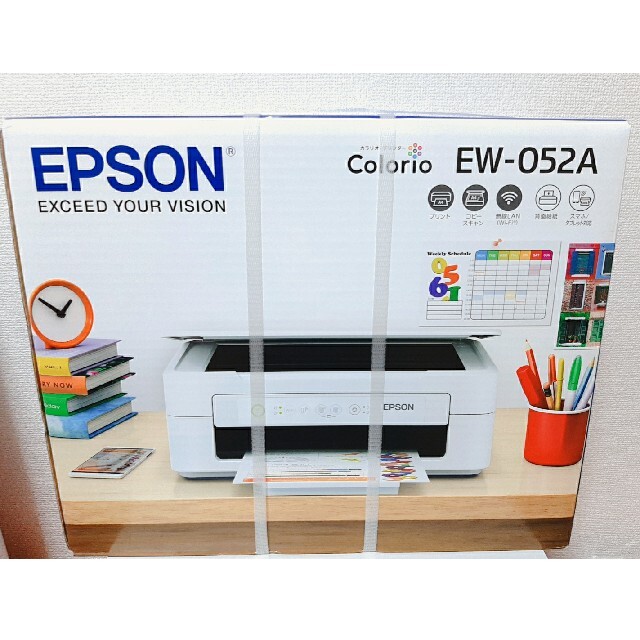EPSON　エプソン プリンター インクジェット複合機 カラリオ EW-052A