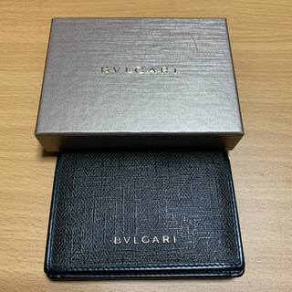 ブルガリ(BVLGARI)のBVLGARI 名刺入れ　カードケース　ブルガリ　パスケース　美品(名刺入れ/定期入れ)