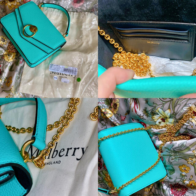完売カラー　mulberry クラシックグリーン　ミニバッグ　鞄　2way