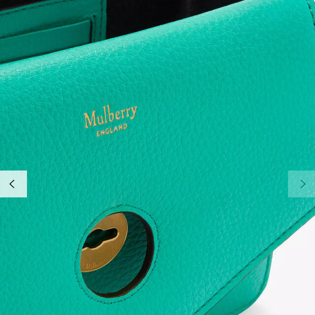 完売カラー　mulberry クラシックグリーン　ミニバッグ　鞄　2way