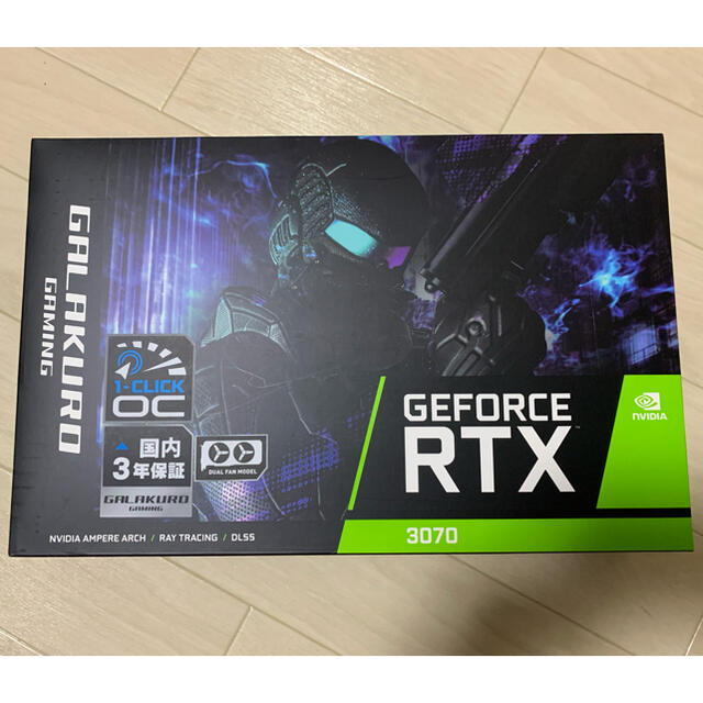 PC/タブレット玄人志向 NVIDIA GeForce RTX3070搭載 グラボ