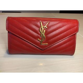 サンローラン(Saint Laurent)のYSL サンローラン長財布　中古　お得！(財布)