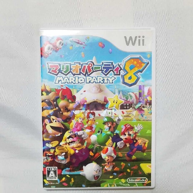 Wii(ウィー)のWii　マリオパーティ 8　マリオパーティー エンタメ/ホビーのゲームソフト/ゲーム機本体(家庭用ゲームソフト)の商品写真