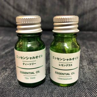 ムジルシリョウヒン(MUJI (無印良品))のエッセンシャルオイル 10ml×2本(エッセンシャルオイル（精油）)