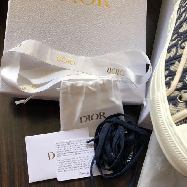 Christian Dior(クリスチャンディオール)の国内百貨店購入　ディオール　オブリーク　スニーカー　36.5 レディースの靴/シューズ(スニーカー)の商品写真