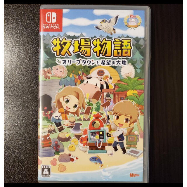 Nintendo Switch(ニンテンドースイッチ)の美品✨　牧場物語　オリーブタウンと希望の大地 エンタメ/ホビーのゲームソフト/ゲーム機本体(家庭用ゲームソフト)の商品写真