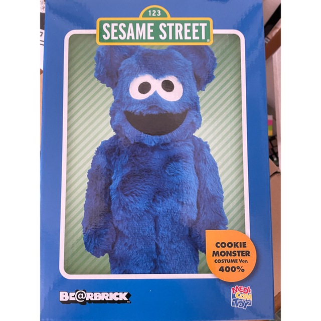 BE@RBRICK COOKIE MONSTER Costume 400％ 日本値下 ハンドメイド | bca