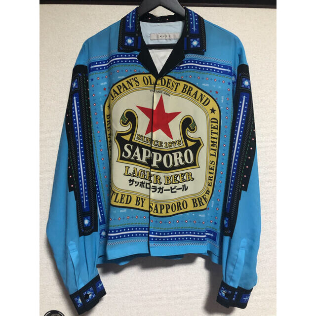 MUZE SAPPORO LAGER BEER LABEL SHIRTS