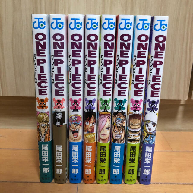 集英社(シュウエイシャ)のONE PIECE  81〜88巻の8冊セット　漫画ワンピース エンタメ/ホビーの漫画(少年漫画)の商品写真