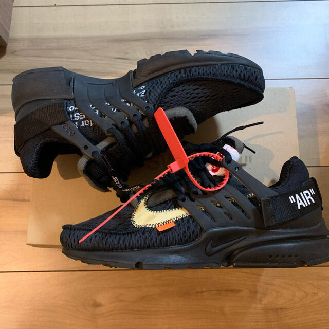 Off-White × NIKE  AIR PRESTO  BLACK