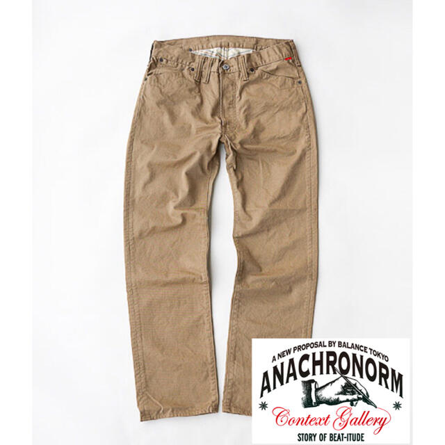 ANACHRONORM Clothing Backle Back Chino5P