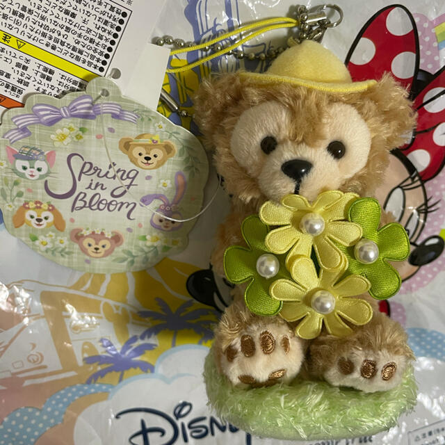 Disney(ディズニー)のスプリングインブルーム　ダッフィー　シェリーメイ　ぬいぐるみストラップセット エンタメ/ホビーのおもちゃ/ぬいぐるみ(キャラクターグッズ)の商品写真