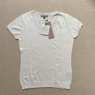 プロポーションボディドレッシング(PROPORTION BODY DRESSING)の【新品】プロポーションボディドレッシング　トップス　半袖　Tシャツ ニット(カットソー(半袖/袖なし))