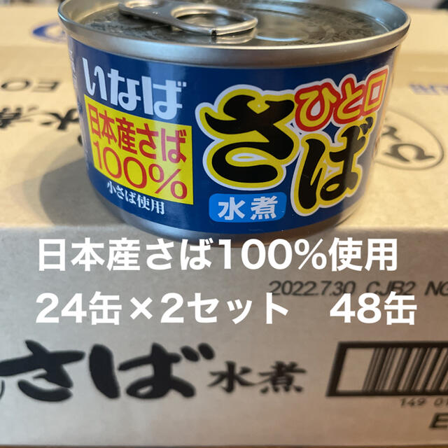 さば缶 48缶 日本産さば100%使用