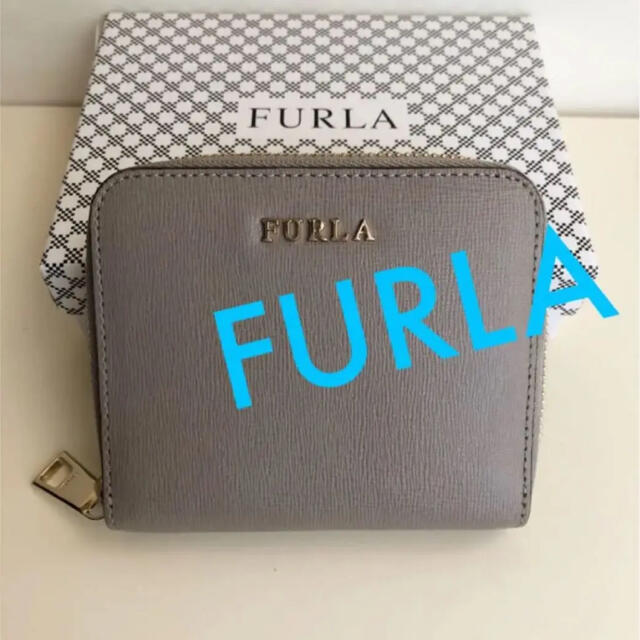 ★ 残り僅か‼︎新色 完売カラー 新品 FURLA 折り財布 グレー