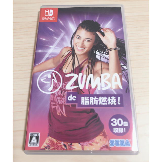 Nintendo Switch(ニンテンドースイッチ)のZumba de 脂肪燃焼！ Switch エンタメ/ホビーのゲームソフト/ゲーム機本体(家庭用ゲームソフト)の商品写真