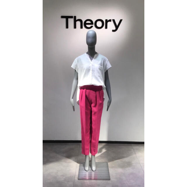 theory(セオリー)のTheory 19ss リネンブラウス&パンツセットアップ レディースのレディース その他(セット/コーデ)の商品写真