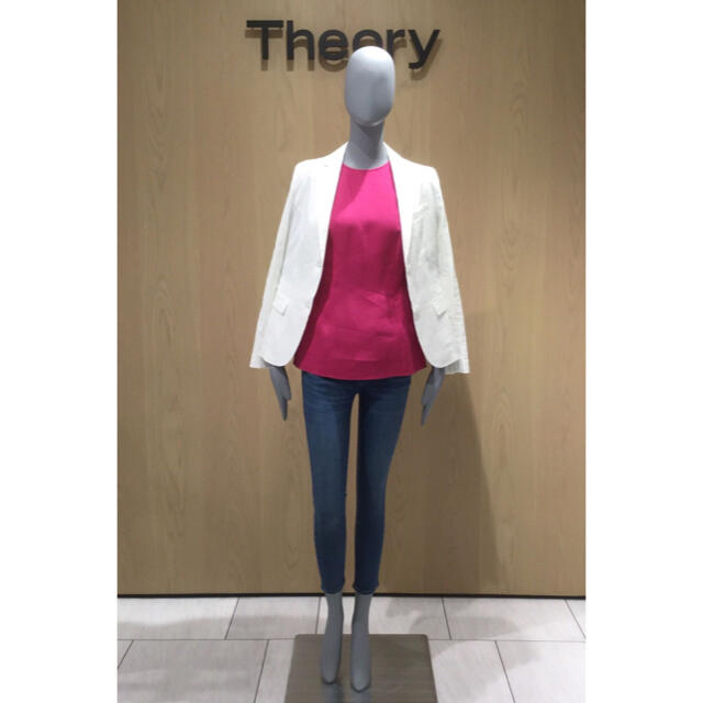 theory(セオリー)のTheory 19ss リネンブラウス&パンツセットアップ レディースのレディース その他(セット/コーデ)の商品写真