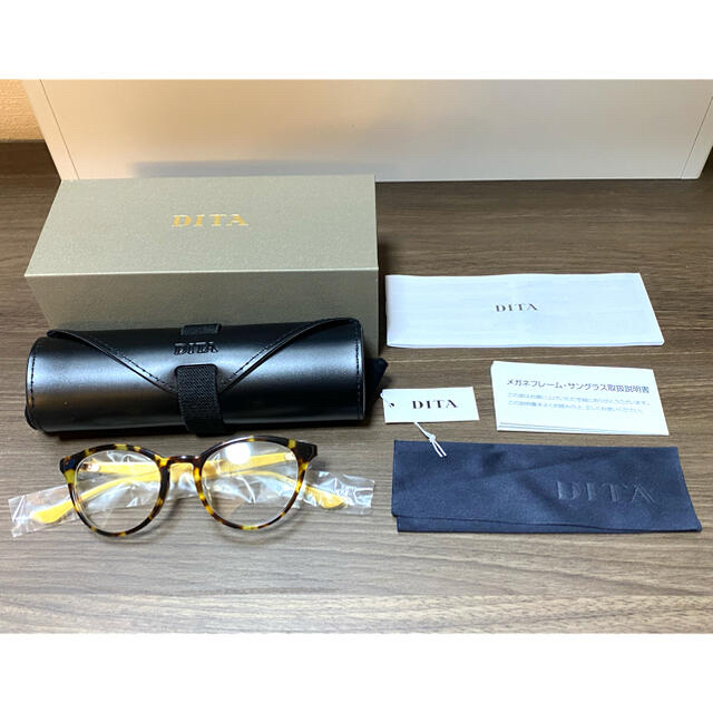 DITA(ディータ)の新品　DITA ディータ　TOPOS トポス　メガネフレーム　48サイズ メンズのファッション小物(サングラス/メガネ)の商品写真