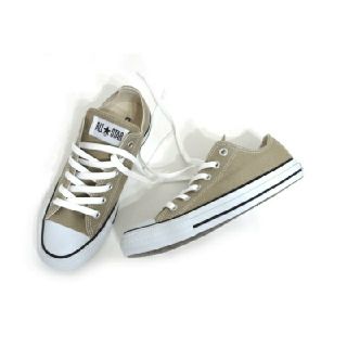 コンバース(CONVERSE)のコンバースローカット　ベージュ　23.0cm(スニーカー)