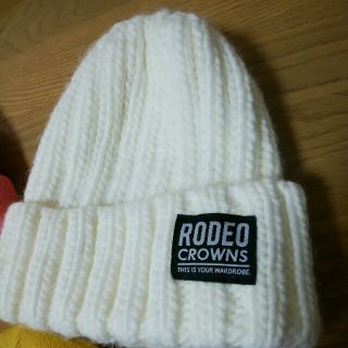 ロデオクラウンズ(RODEO CROWNS)のsachiemama専用ロデオニット帽(ニット帽/ビーニー)