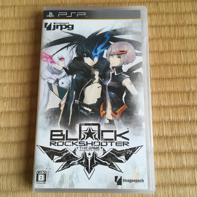 ブラック★ロックシューター THE GAME PSP【中古ゲームソフト】 エンタメ/ホビーのゲームソフト/ゲーム機本体(携帯用ゲームソフト)の商品写真