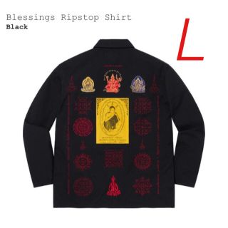 シュプリーム(Supreme)のSupreme Blessings Ripstop Shirt "Black"(シャツ)