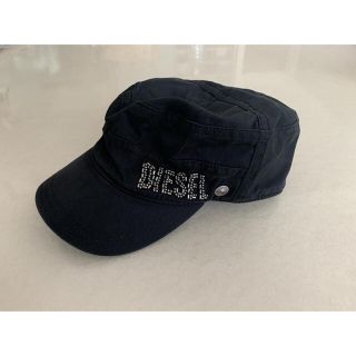 ディーゼル(DIESEL)のDIESEL 黒　キャスケット　キャップ(キャスケット)