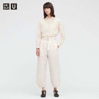 ユニクロ(UNIQLO)のじょんこ様専用ページ ユニクロ コットンツイルベルテッドパンツ (カジュアルパンツ)