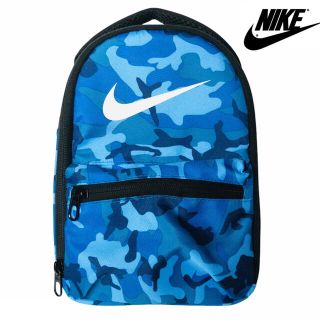 ナイキ(NIKE)のナイキ（NIKE） ミニランチバッグ お弁当入れ 青ブルー　保冷 保温(ランチボックス巾着)