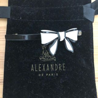 アレクサンドルドゥパリ(Alexandre de Paris)の【売り切り希望】アレク♡お上品リボンバレッタ(バレッタ/ヘアクリップ)