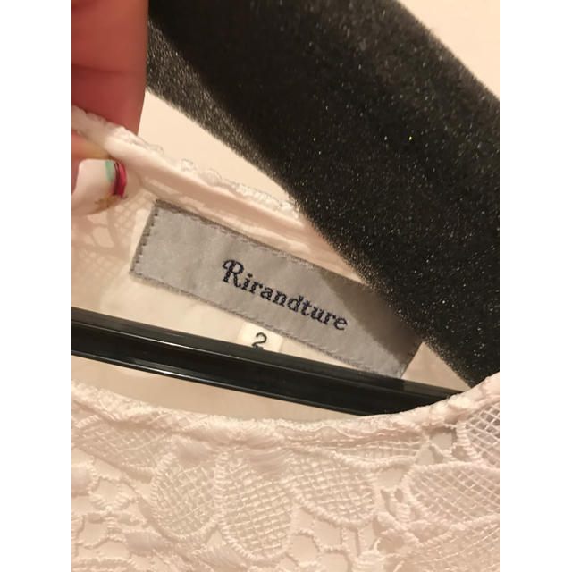 Rirandture(リランドチュール)のリラレースブラウス♡mayuさま専用 レディースのトップス(シャツ/ブラウス(長袖/七分))の商品写真