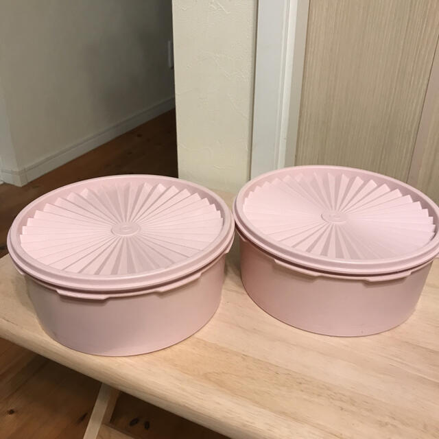 タッパーウェア 2個まとめてTupperware ジュビリー 保存容器 密封容器