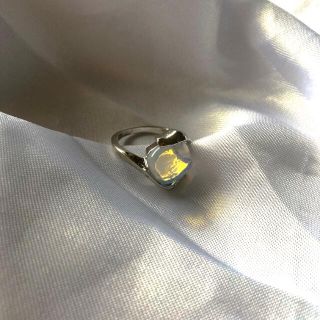 ୨୧ Vintage rétro Antique Opal Ring #5(リング(指輪))