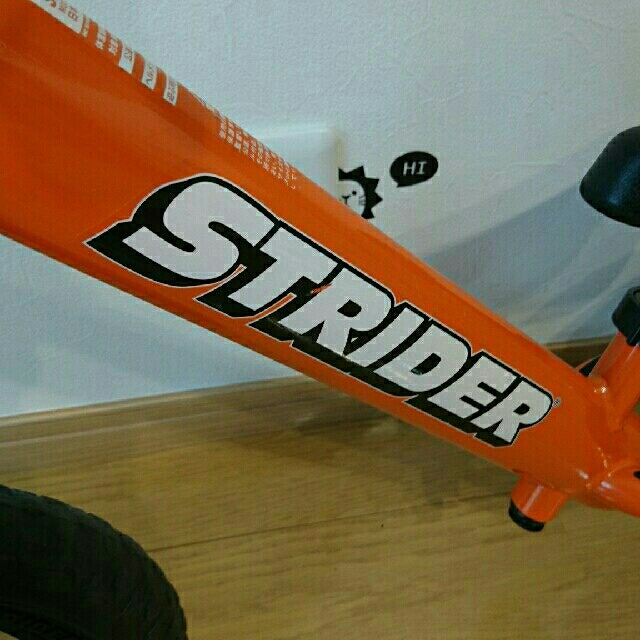 STRIDA(ストライダ)の☆おーい様☆  STRIDER スポーツ オレンジ エンタメ/ホビーのテーブルゲーム/ホビー(三輪車/乗り物)の商品写真