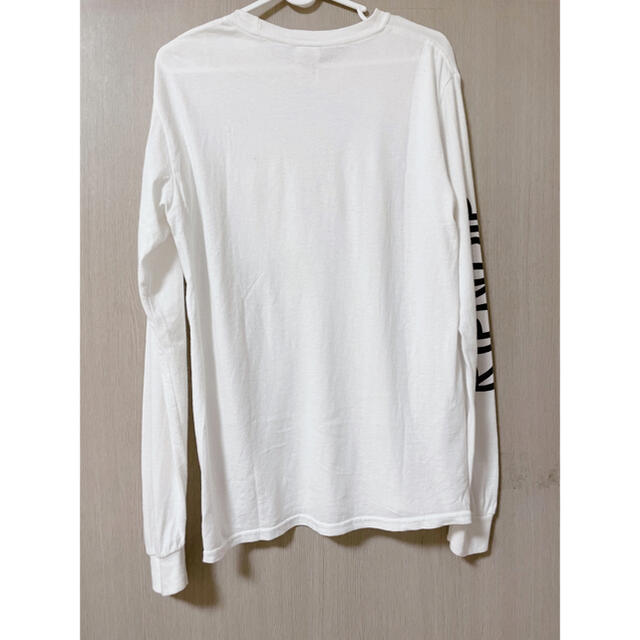 ripndip ロンT ホワイト  リップンディップ　Ｓ メンズのトップス(Tシャツ/カットソー(七分/長袖))の商品写真