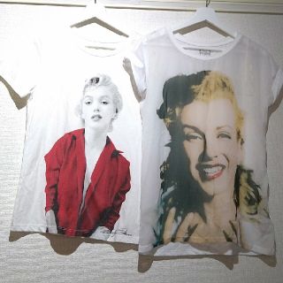 フォーエバートゥエンティーワン(FOREVER 21)のFOREVER 21　Tシャツ　マリリン・モンロー(Tシャツ(半袖/袖なし))