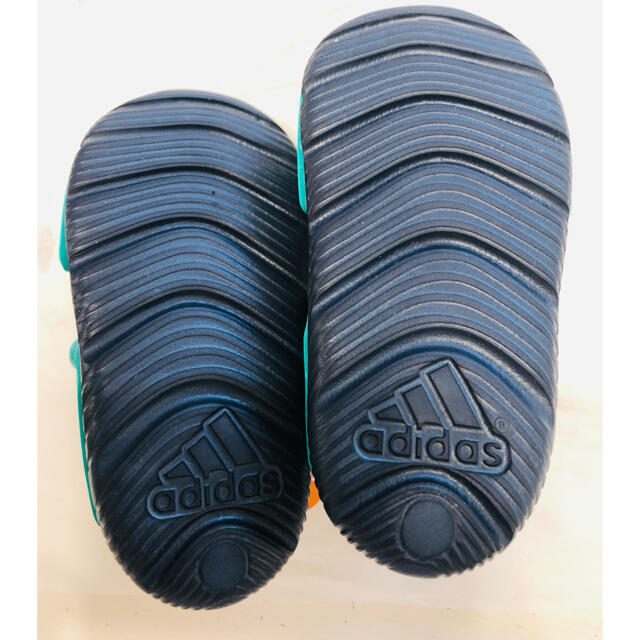 adidas(アディダス)の新品未使用　adidas サンダル12cm キッズ/ベビー/マタニティのベビー靴/シューズ(~14cm)(サンダル)の商品写真