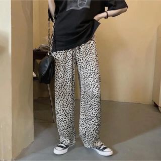 レオパード柄 パンツ レディース 17kg(カジュアルパンツ)