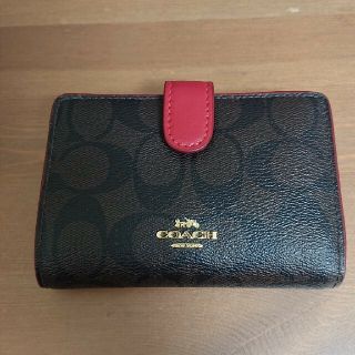 コーチ(COACH)のCOACH コーチ 赤と黒の財布(財布)