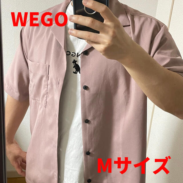 WEGO(ウィゴー)の《6/27限定価格‼️古着 メンズ》オープンカラーシャツ WEGO Mサイズ メンズのトップス(シャツ)の商品写真